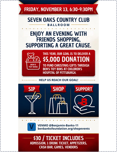 Sip, shop, support 2006
